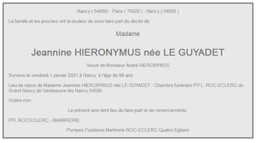 Image Annonce nécrologique