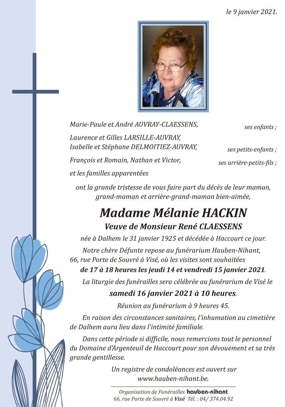 Image Annonce nécrologique