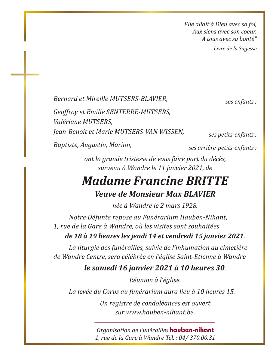 Image Annonce nécrologique