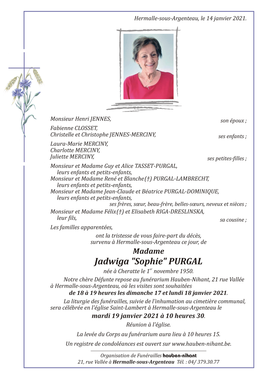 Image Annonce nécrologique