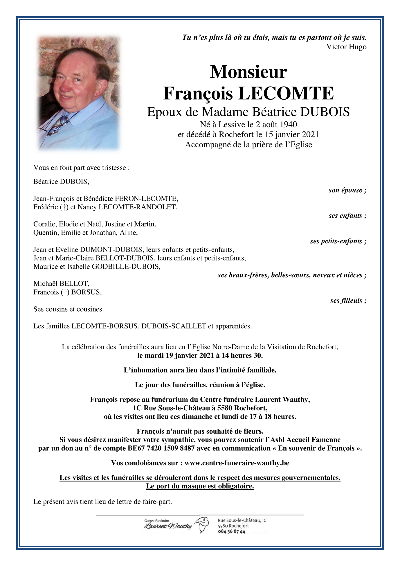 Image Annonce nécrologique