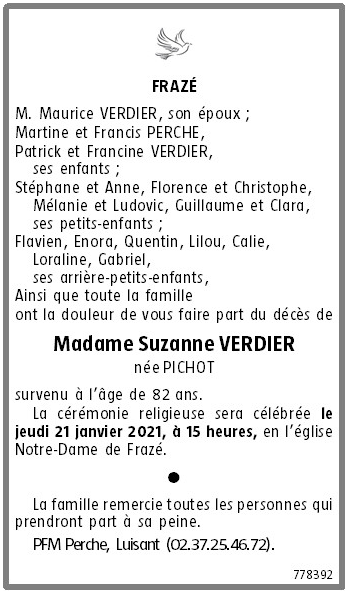 Image Annonce nécrologique