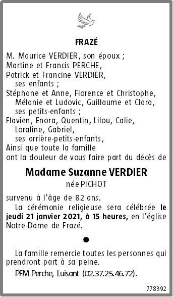 Image Annonce nécrologique