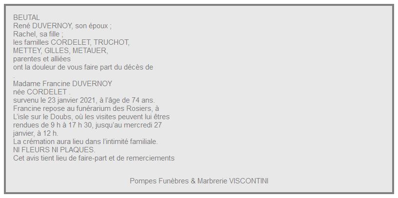 Image Annonce nécrologique