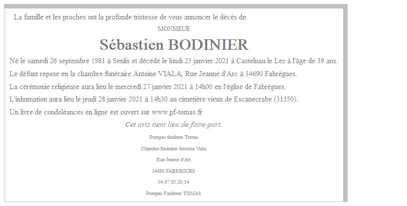 Image Annonce nécrologique