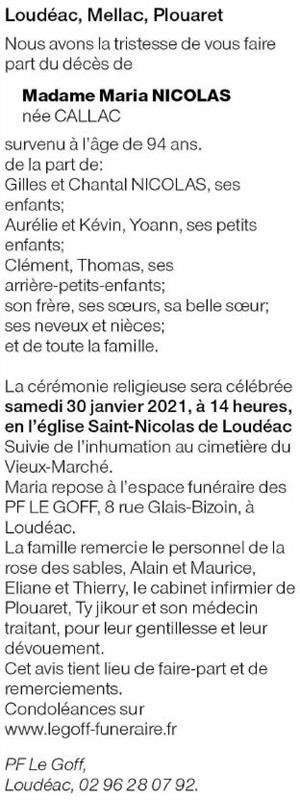Image Annonce nécrologique
