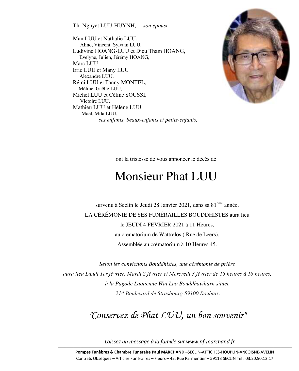 Image Pour voir le faire-part de Phat CLIQUEZ-ICI