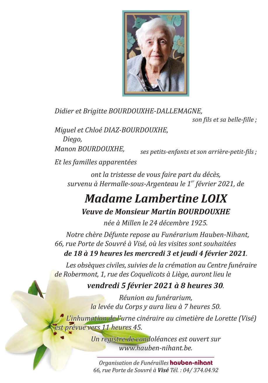 Image Annonce nécrologique