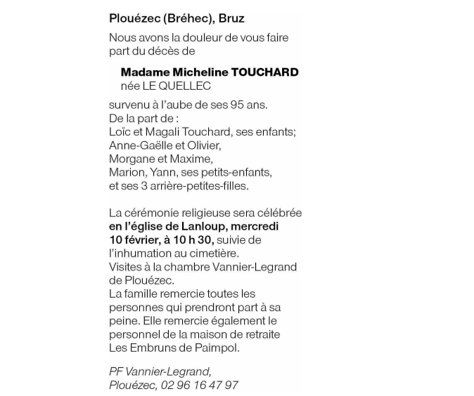 Image Annonce nécrologique