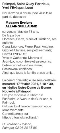 Image Annonce nécrologique