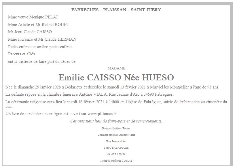 Image Annonce nécrologique