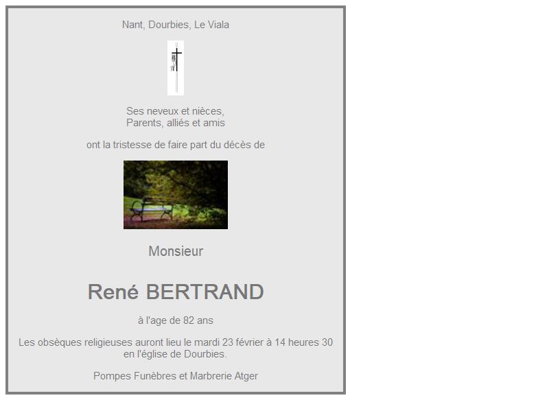 Image Annonce nécrologique