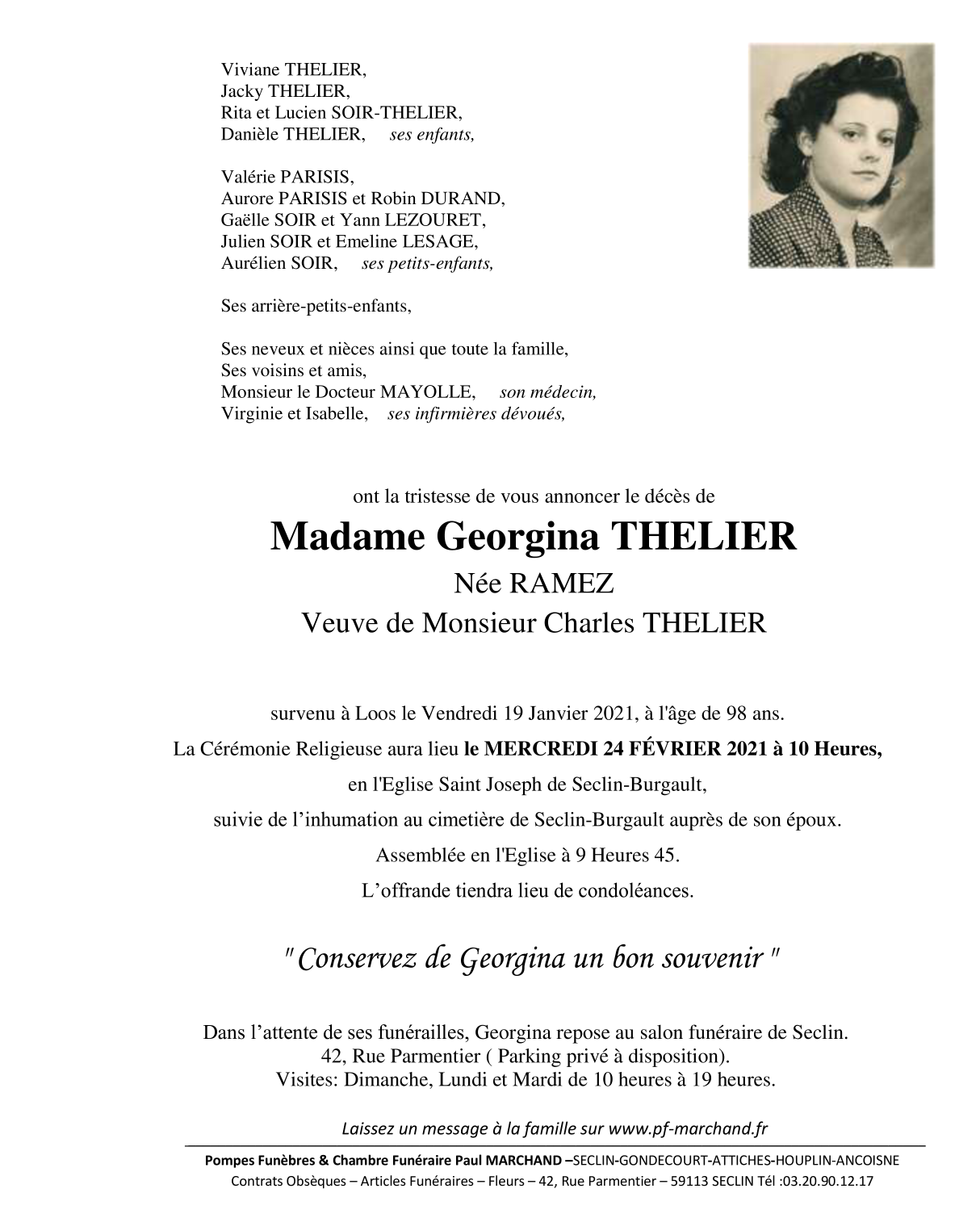 Image Pour voir le faire-part de Georgina CLIQUEZ-ICI