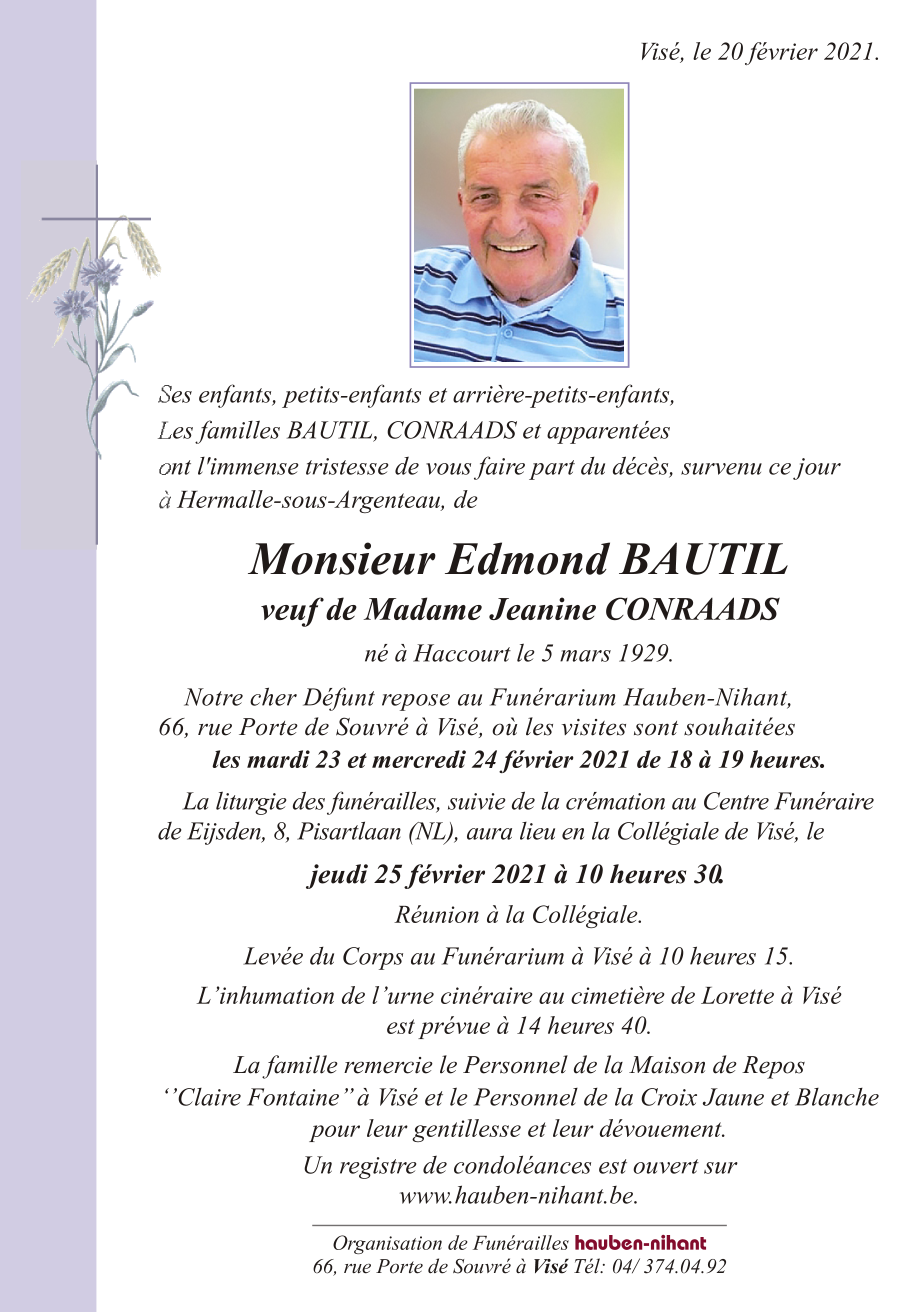 Image Annonce nécrologique