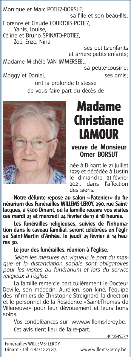 Image Annonce nécrologique