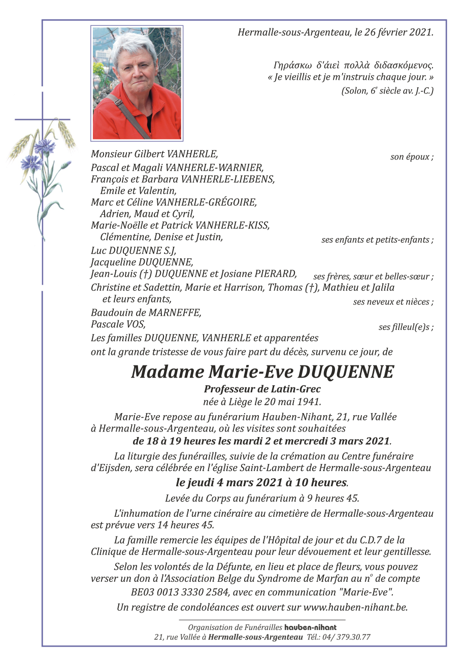 Image Annonce nécrologique