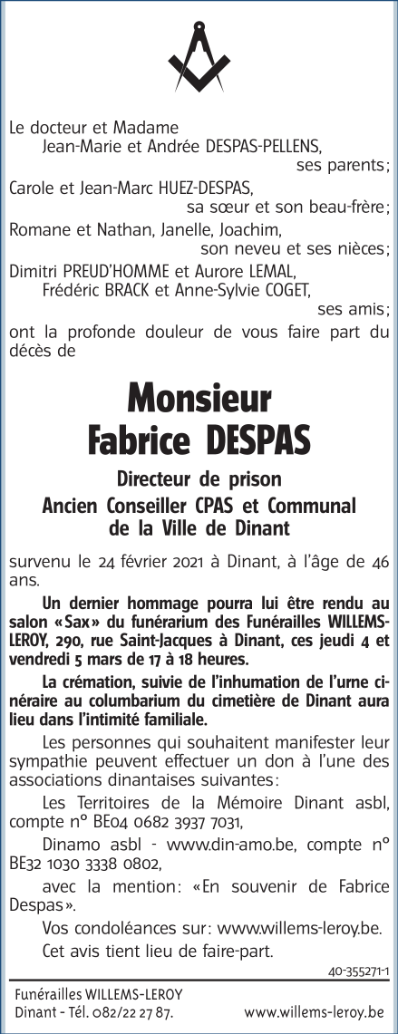 Image Annonce nécrologique