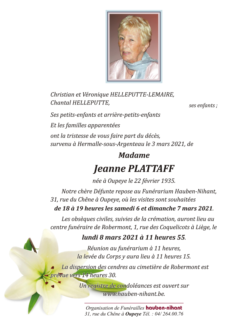 Image Annonce nécrologique