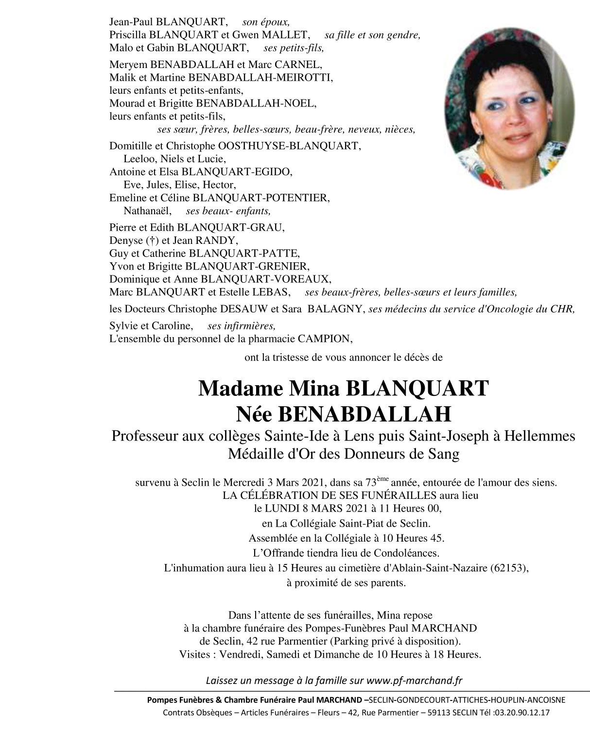 Image Pour voir le faire-part de Mina CLIQUEZ-ICI