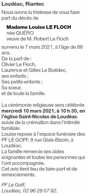 Image Annonce nécrologique