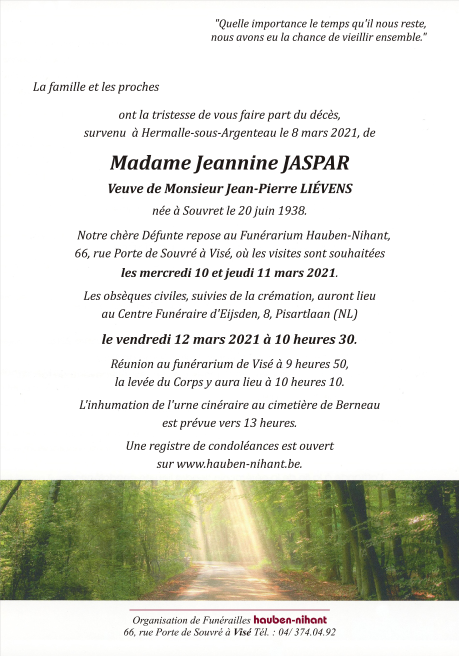 Image Annonce nécrologique