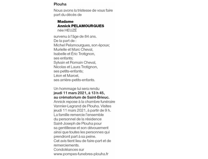 Image Annonce nécrologique