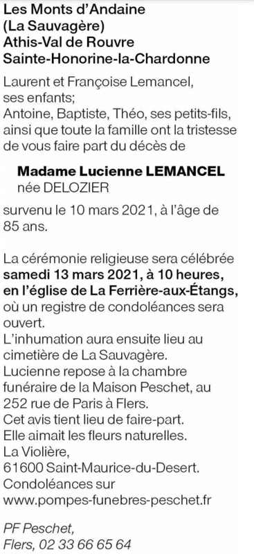 Image Annonce nécrologique