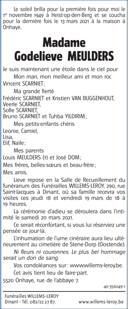 Image Annonce nécrologique