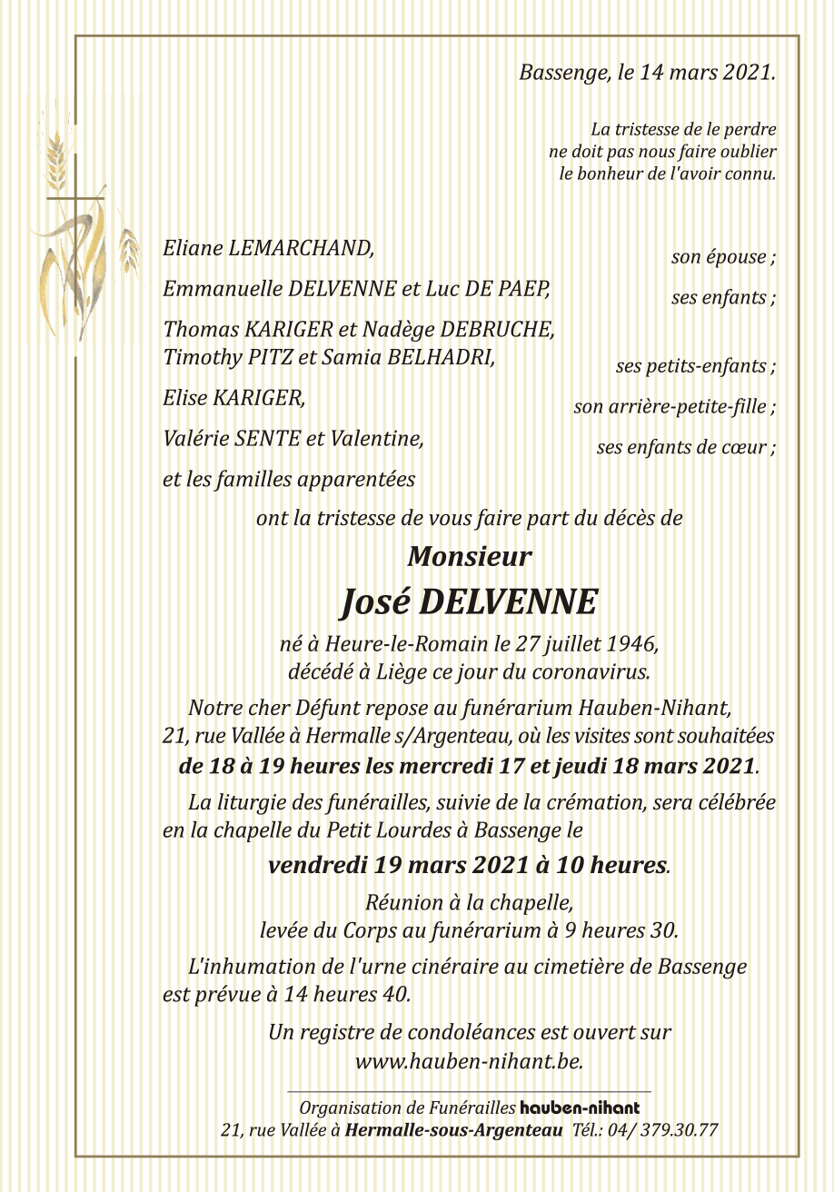 Image Annonce nécrologique