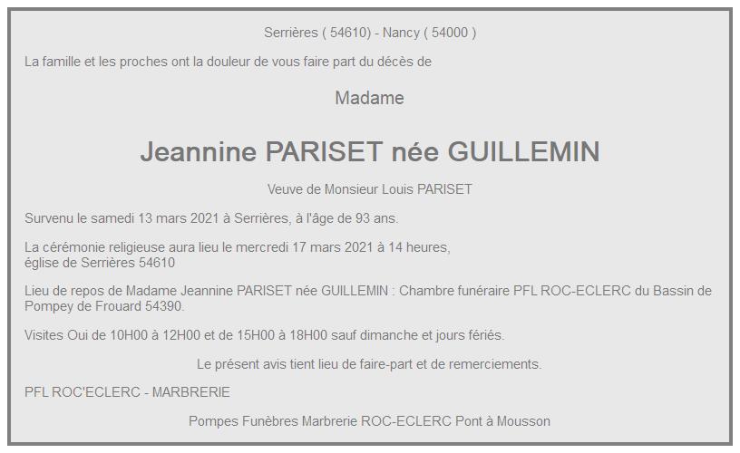 Image Annonce nécrologique