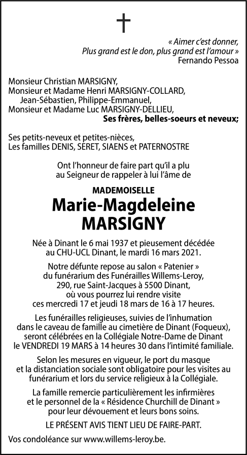 Image Annonce nécrologique