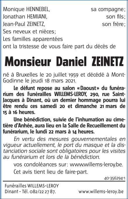 Image Annonce nécrologique