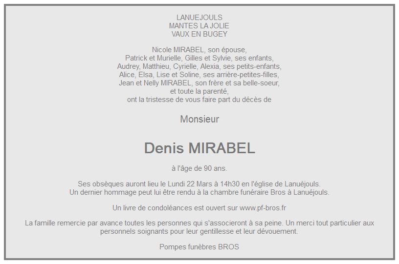 Image Annonce nécrologique
