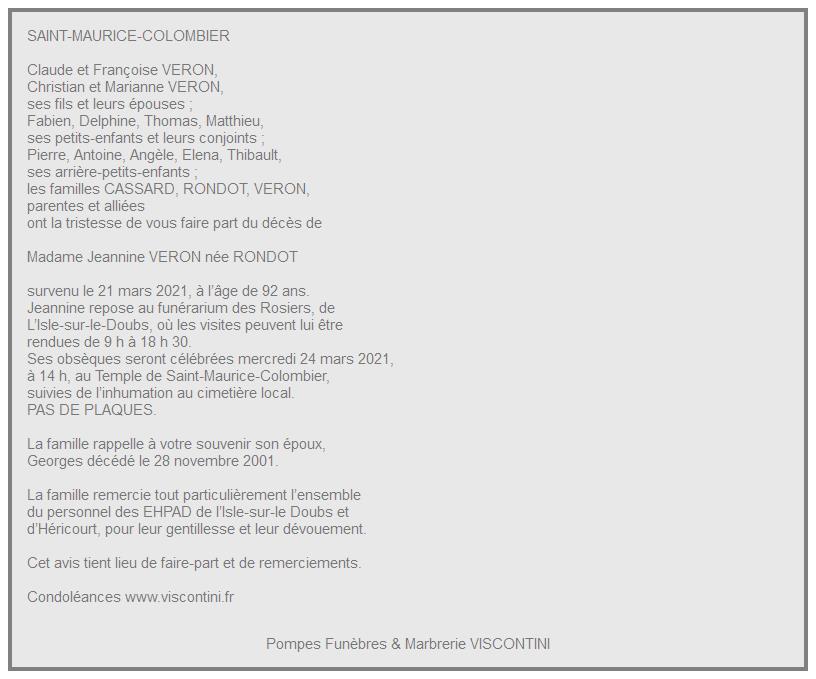 Image Annonce nécrologique