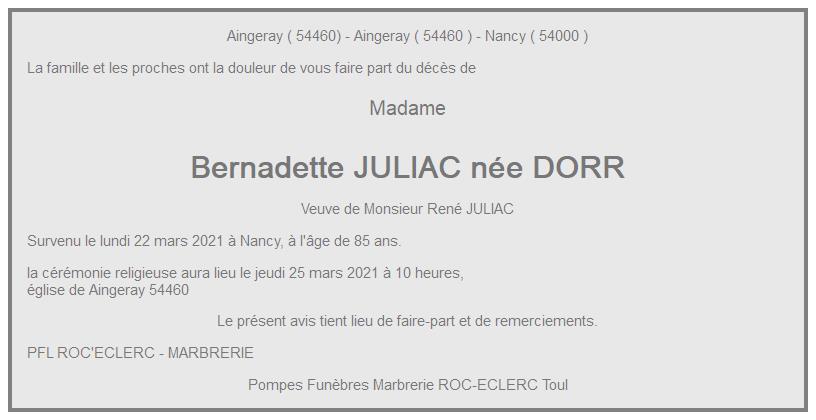 Image Annonce nécrologique