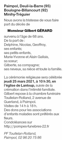 Image Annonce nécrologique