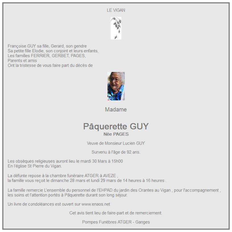 Image Annonce nécrologique
