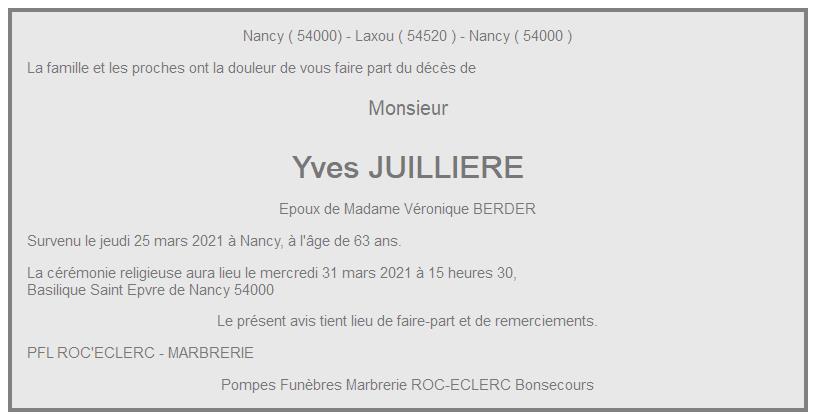 Image Annonce nécrologique