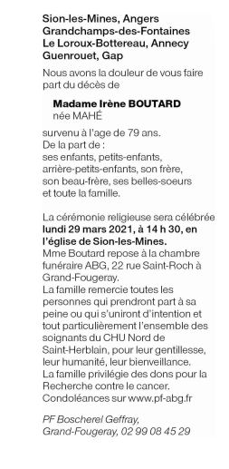 Image Annonce nécrologique