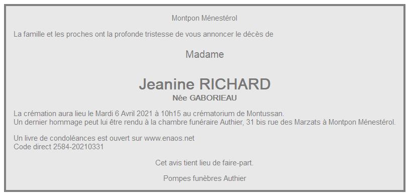 Image Annonce nécrologique