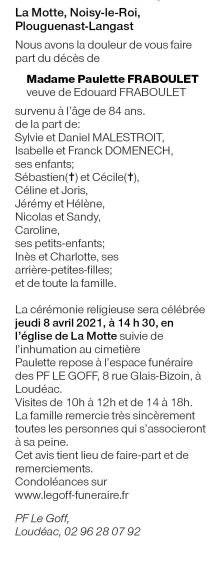 Image Annonce nécrologique