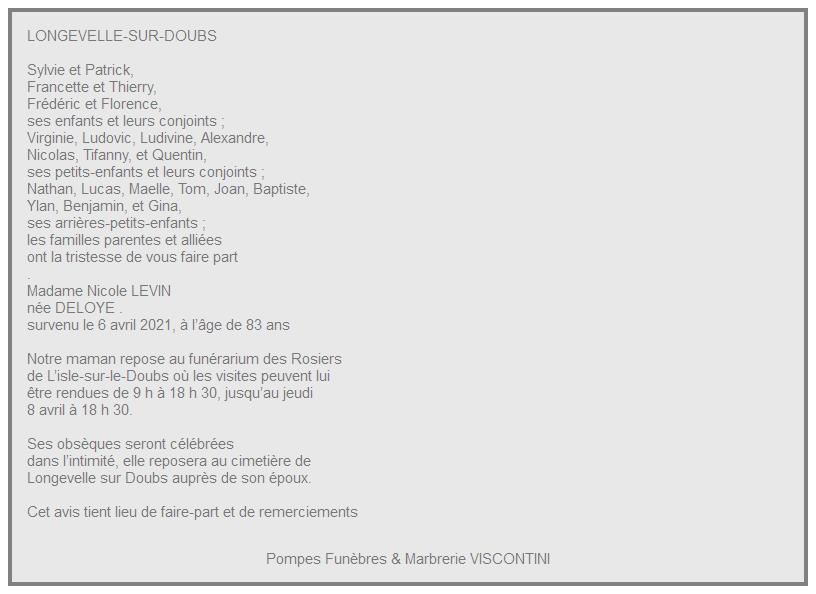 Image Annonce nécrologique