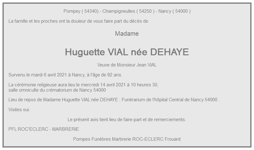 Image Annonce nécrologique