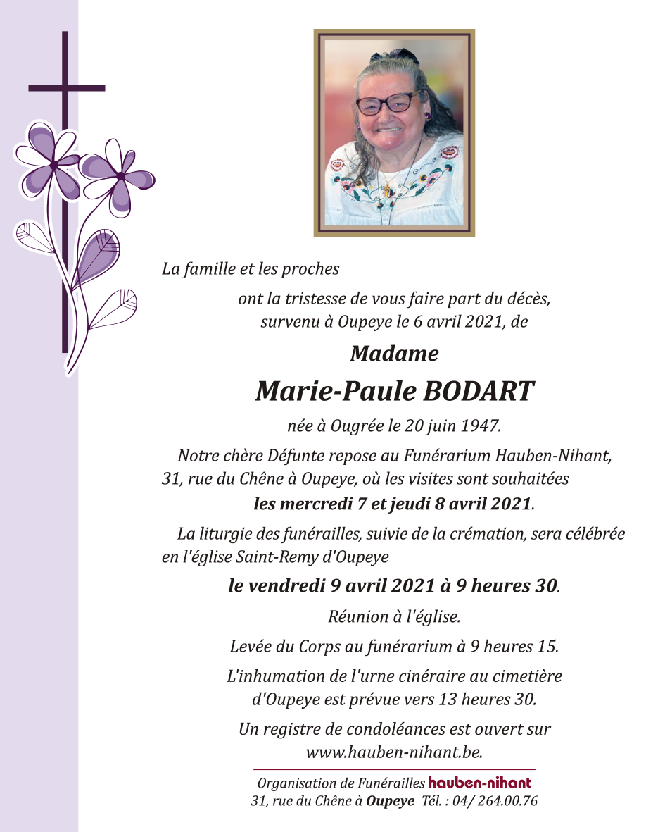 Image Annonce nécrologique