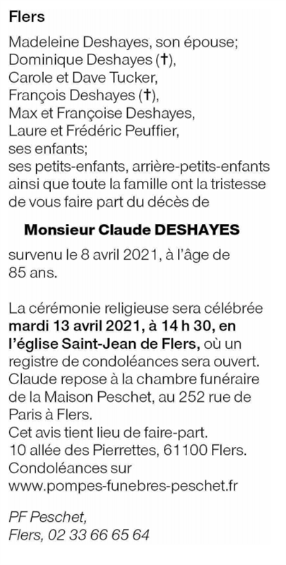 Image Annonce nécrologique