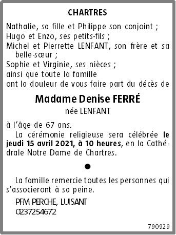 Image Annonce nécrologique