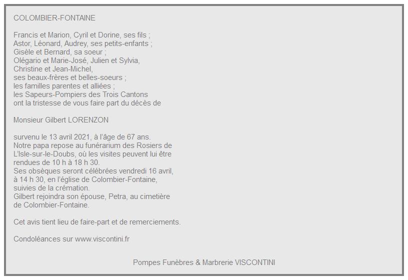 Image Annonce nécrologique