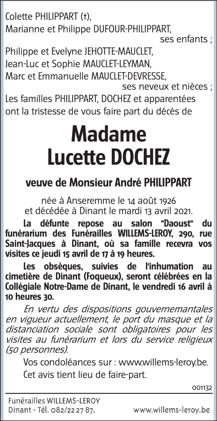 Image Annonce nécrologique