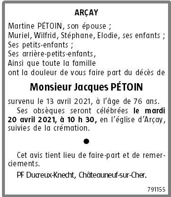Image Annonce nécrologique