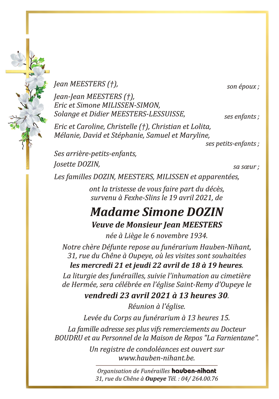 Image Annonce nécrologique